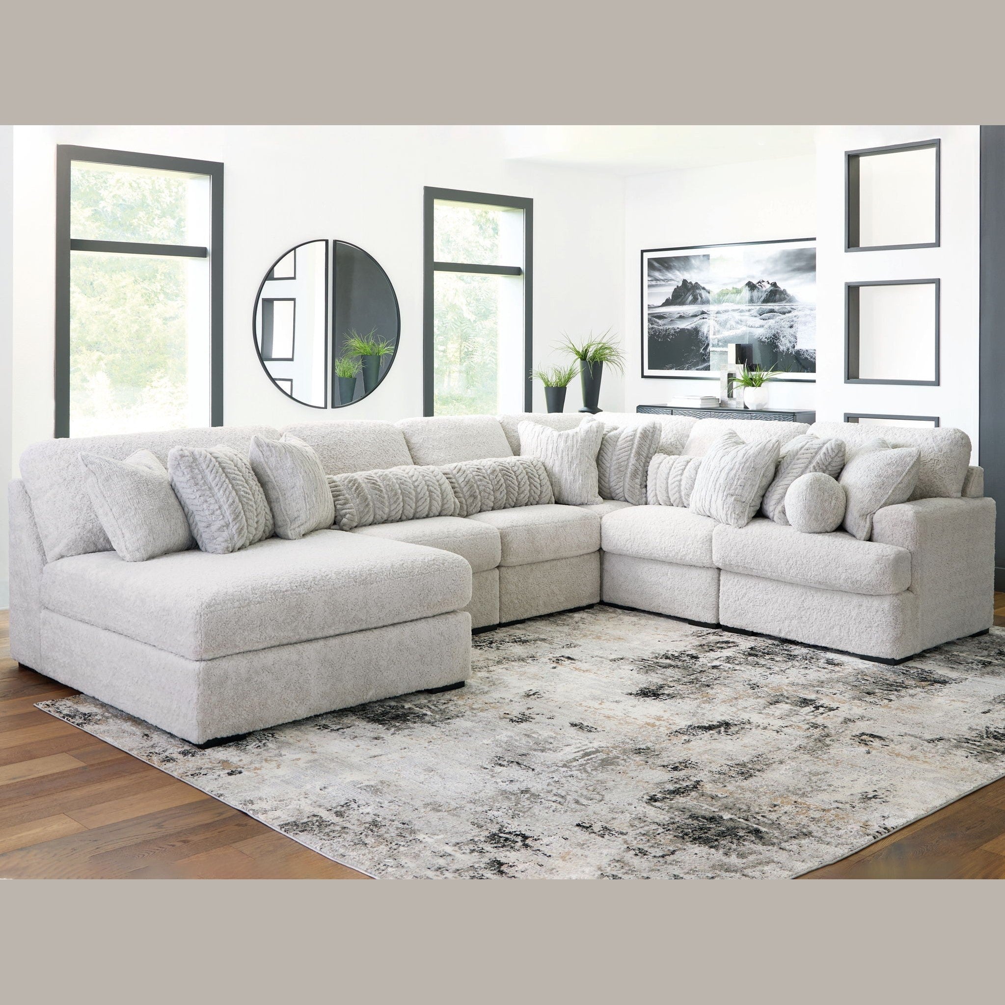 Cuddle Plush Sectional