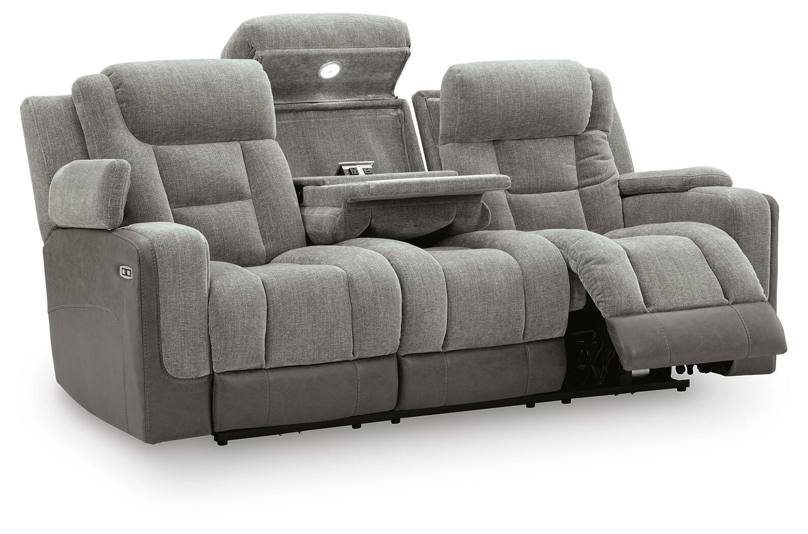 Ultimax - Power Reclining Sofa With Adjustable Headrest