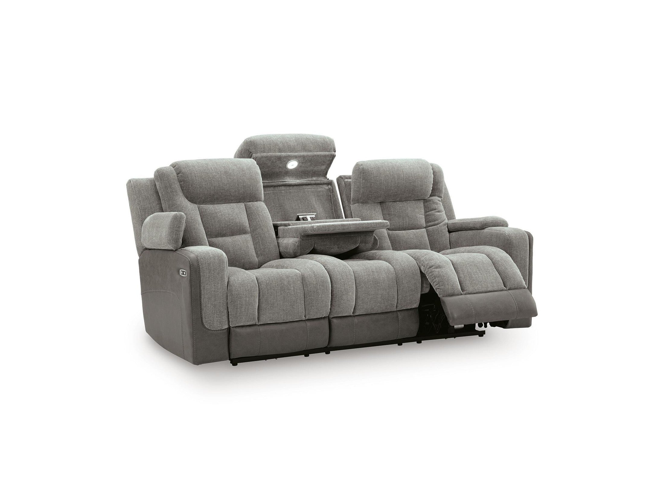 Mixed Motion - Power Reclining Sofa With Adjustable Headrest