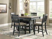 Tyler Creek - Counter Height Table Set