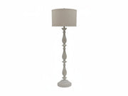 Bernadate - Poly Floor Lamp - Whitewash