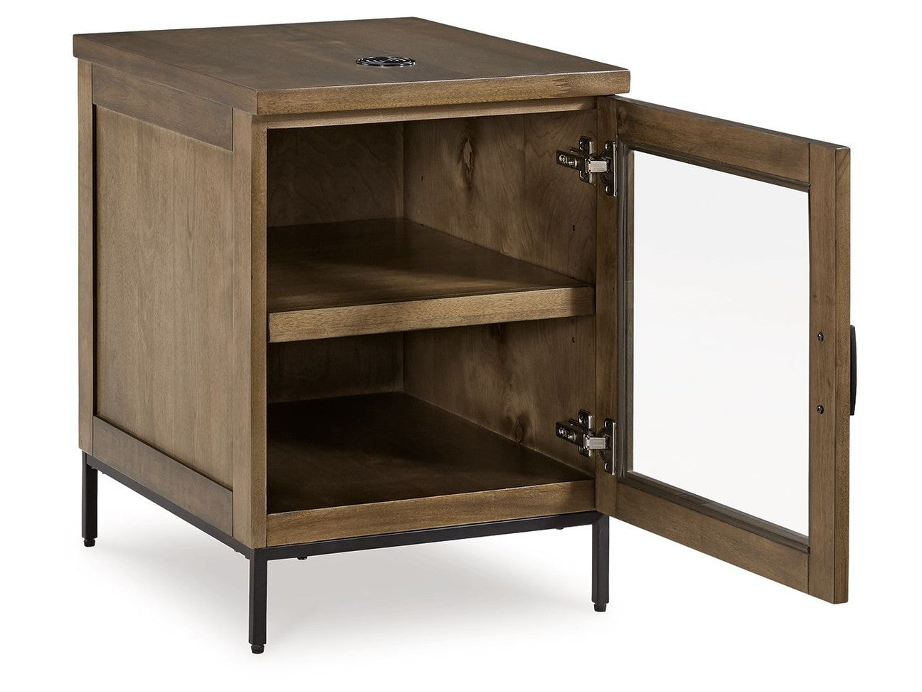 Torlanta - Chair Side End Table - Brown