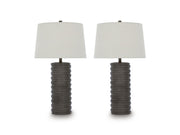 Neilett - Poly Table Lamp (Set of 2) - Antique Brown