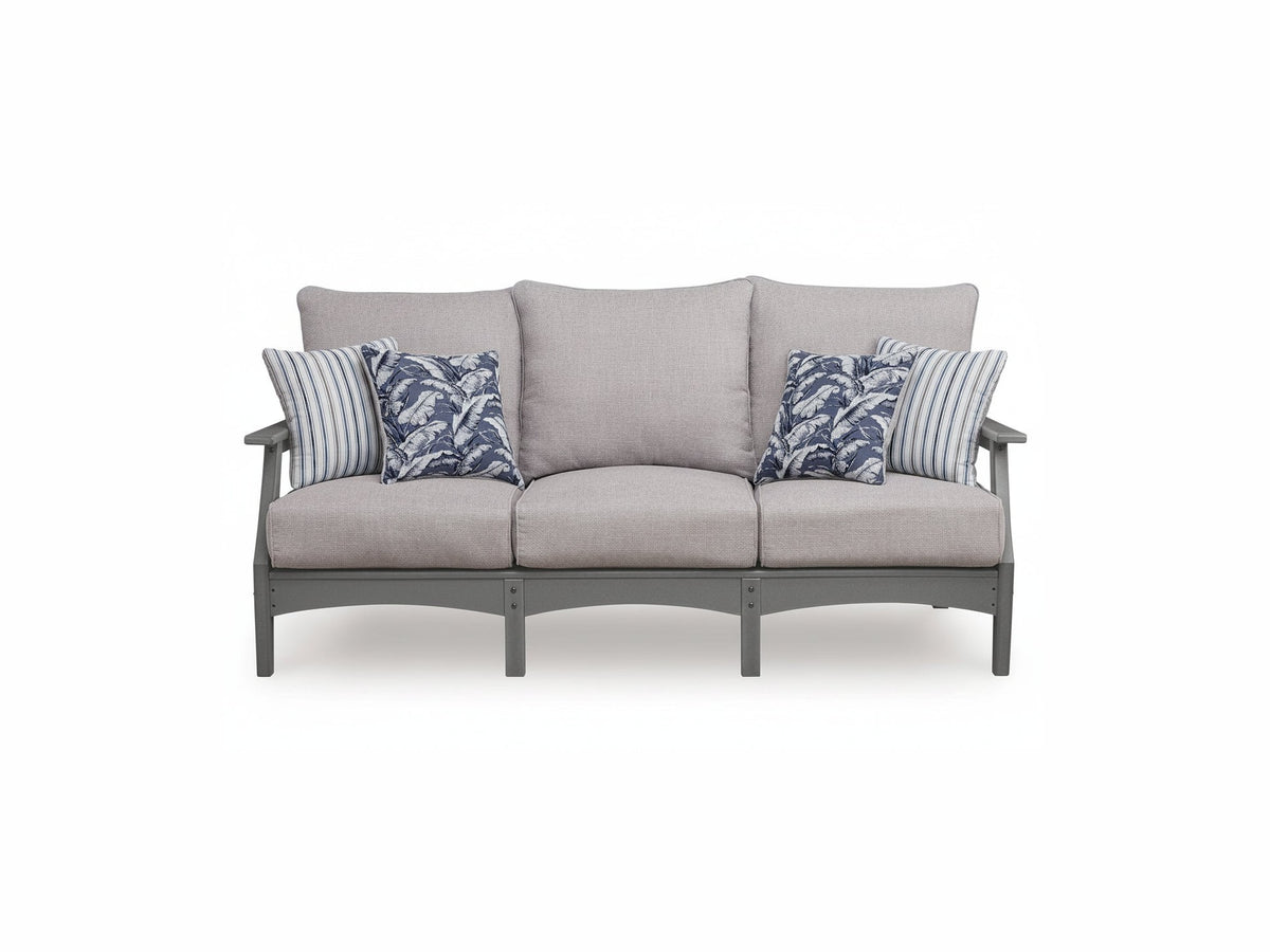 Cove Beach - Sofa With Cushion - Gray