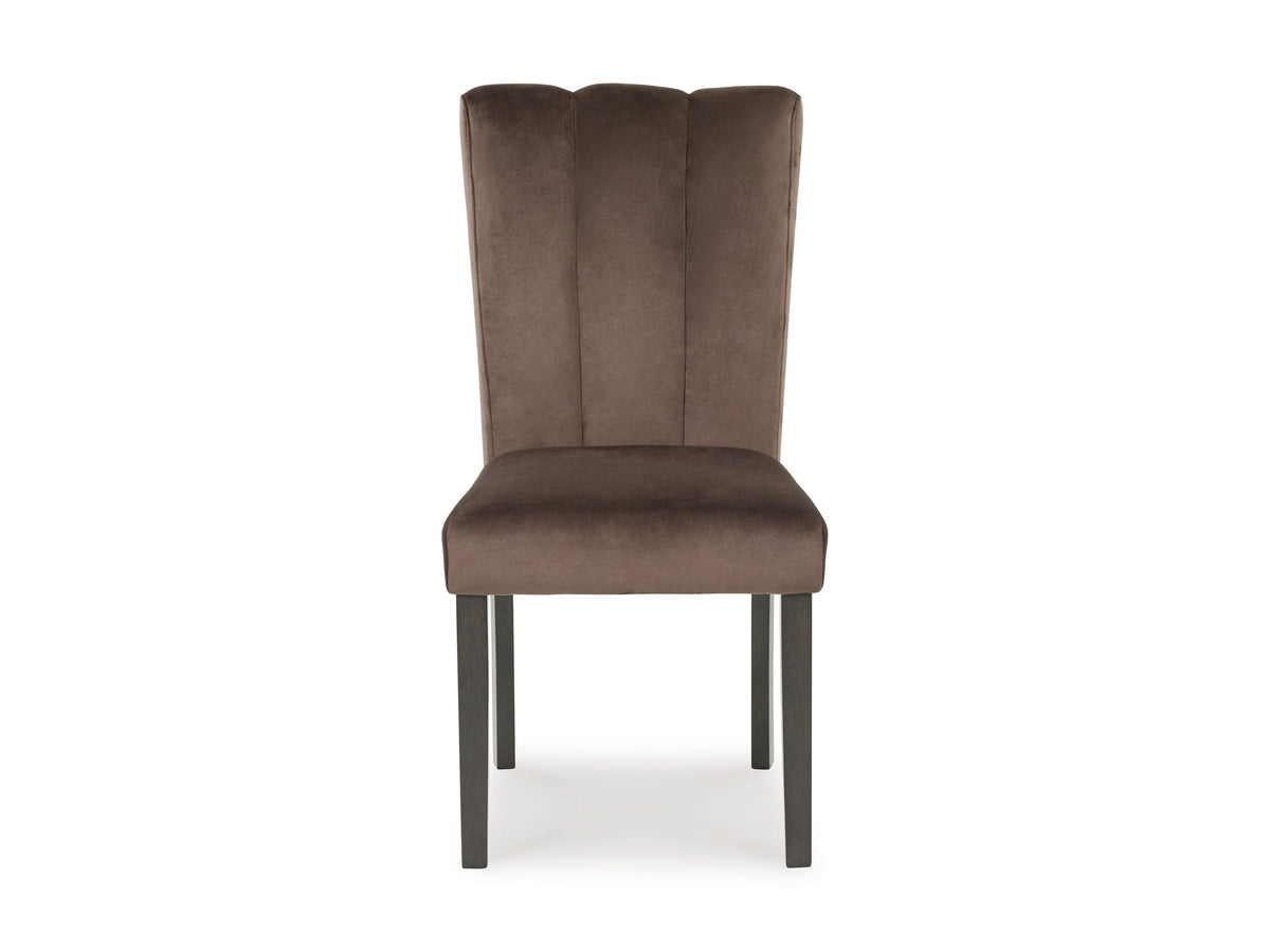 Jeshina - Dining Upholstered Side Chair (Set of 2) - Mocha