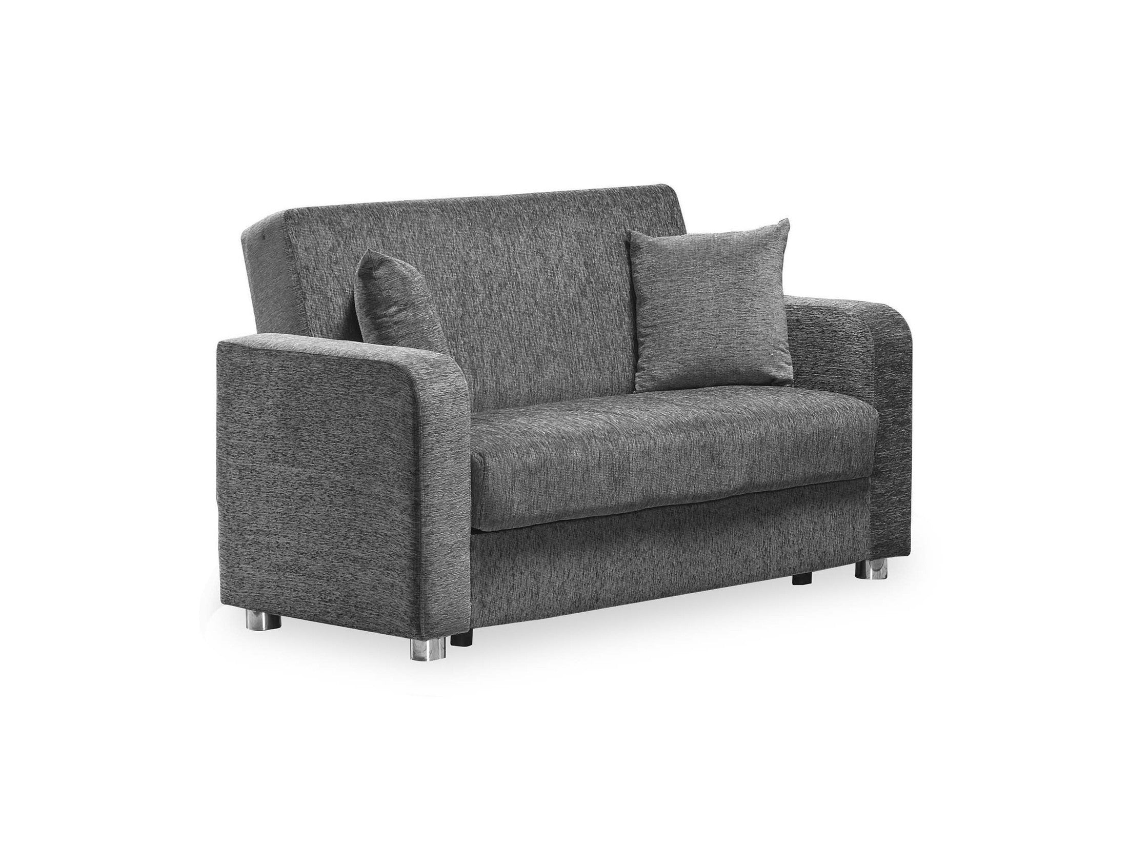 Ottomanson Elegance - Upholstered Convertible Loveseat With Storage