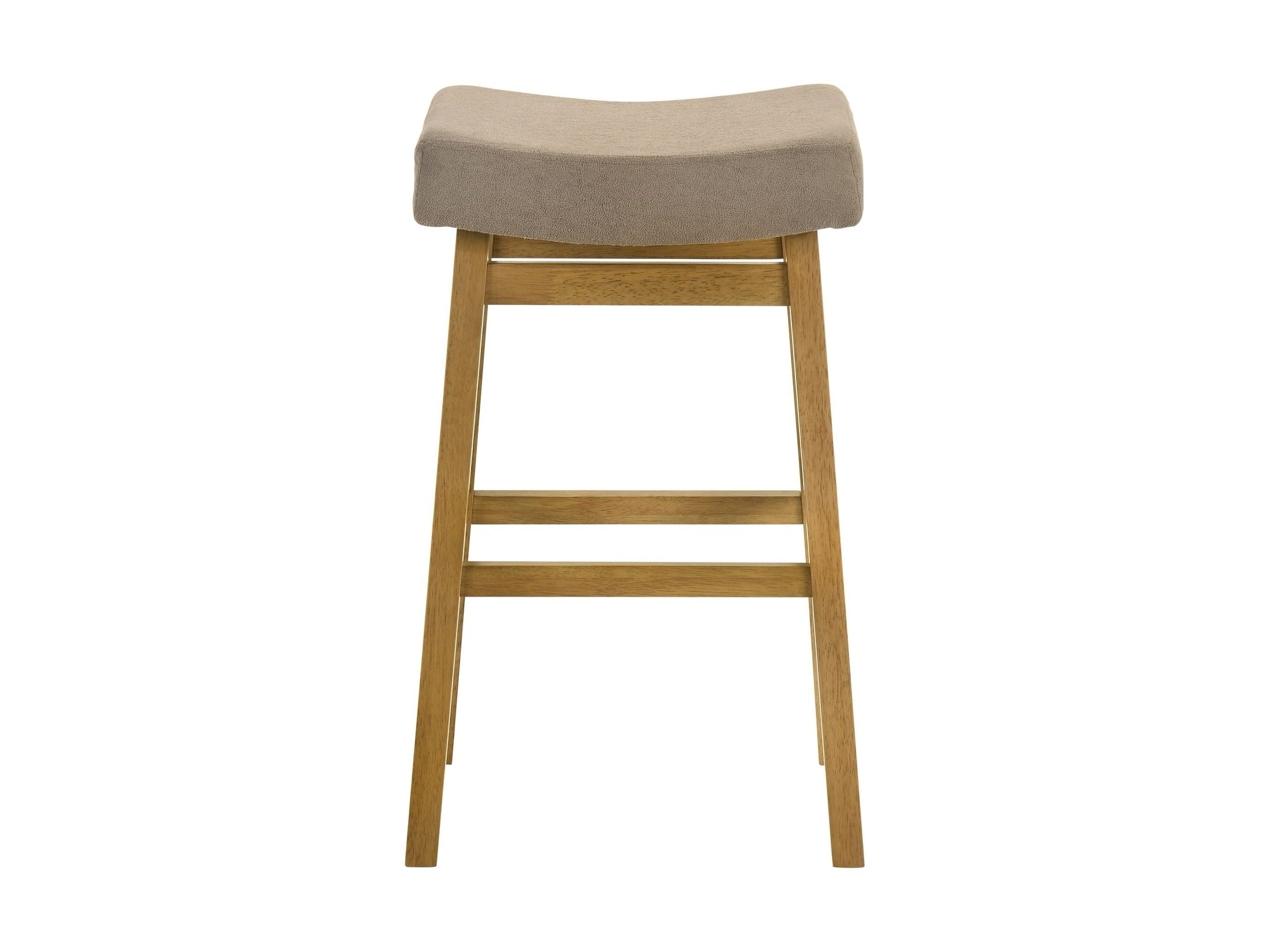 Lenon - Modern Farmhouse Wood Bar Height Kitchen Bar Stool