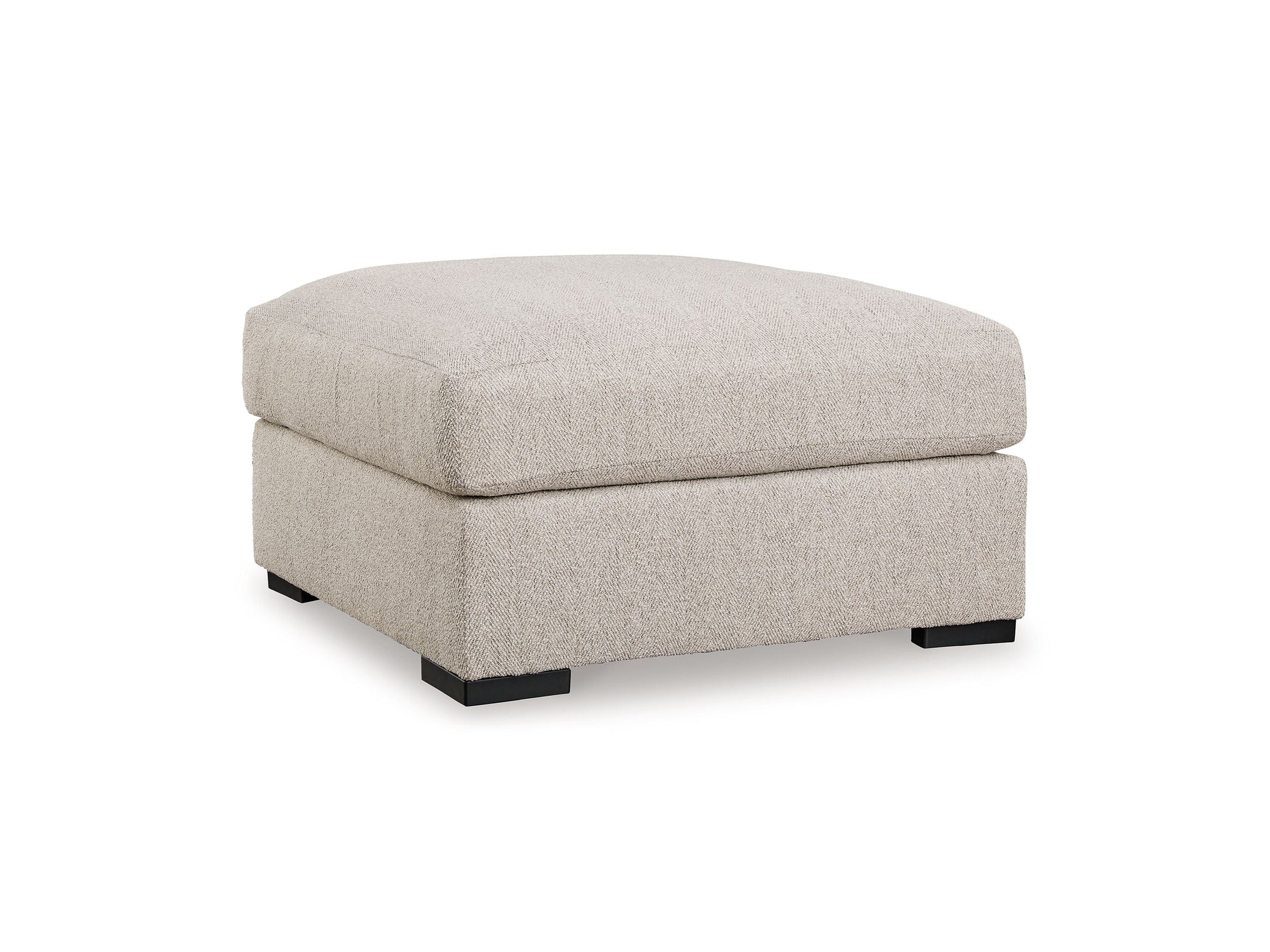 Ballyton - Oversized Accent Ottoman - Sand