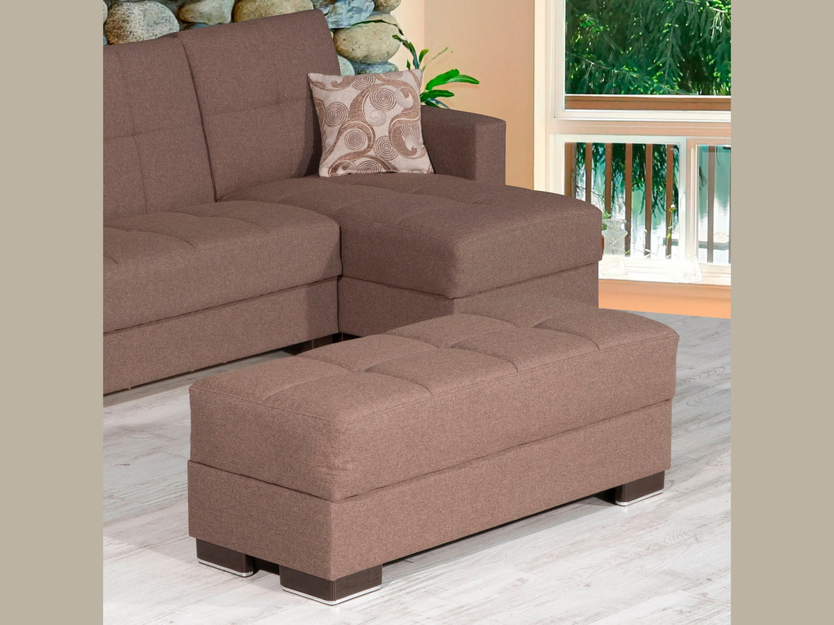 Ottomanson Armada - Upholstered Ottoman With Storage - Polyester