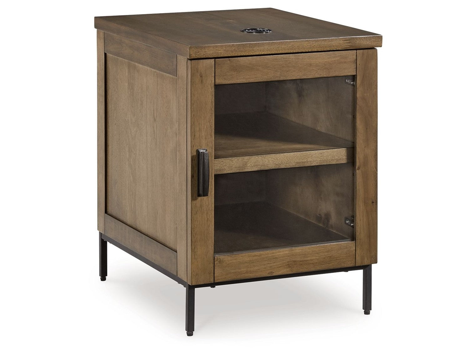 Torlanta - Chair Side End Table - Brown