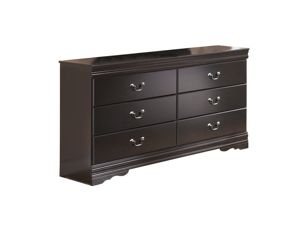Huey Vineyard - Six Drawer Dresser - Black