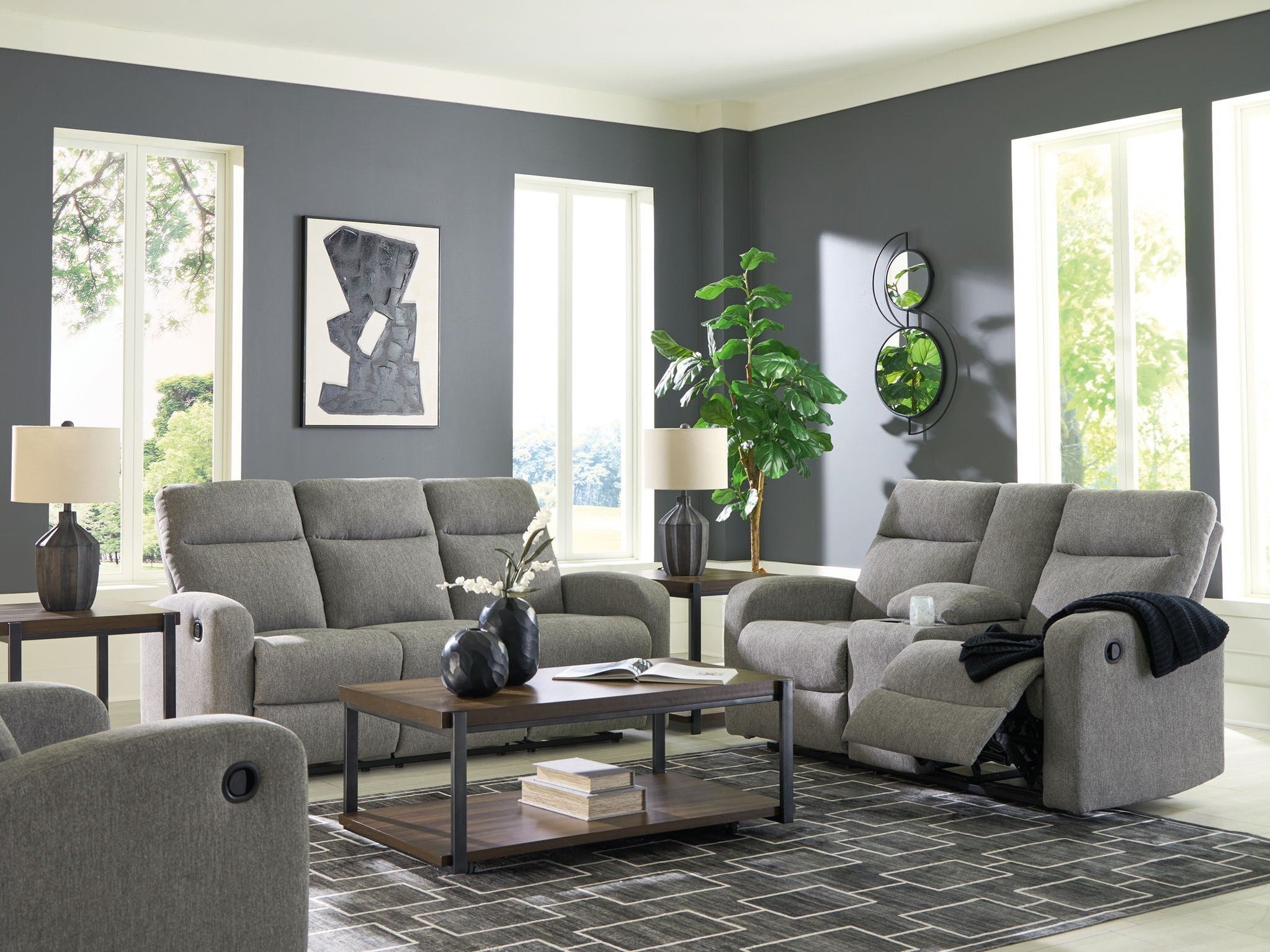 Moreau Place - Reclining Sofa Set