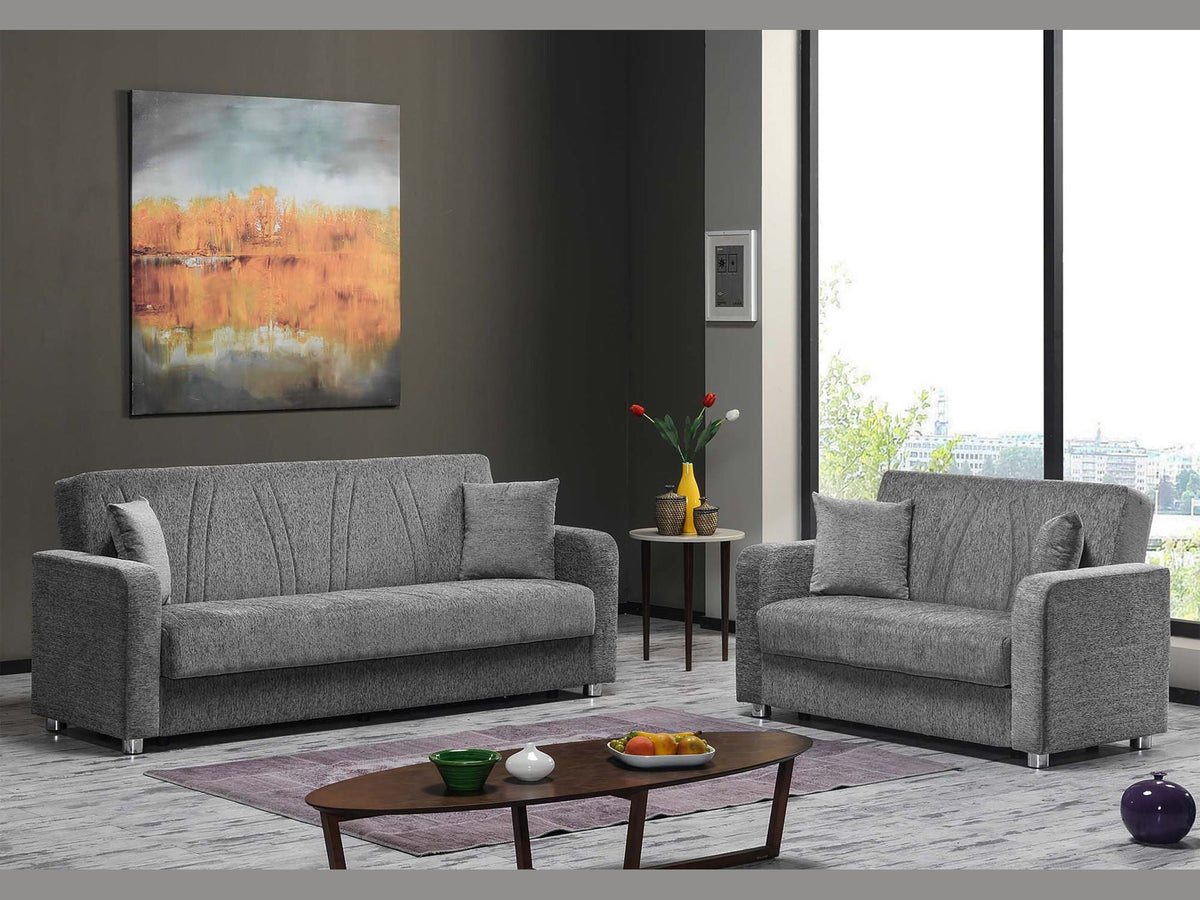 Ottomanson Elegance - Upholstered Convertible Sofabed With Storage