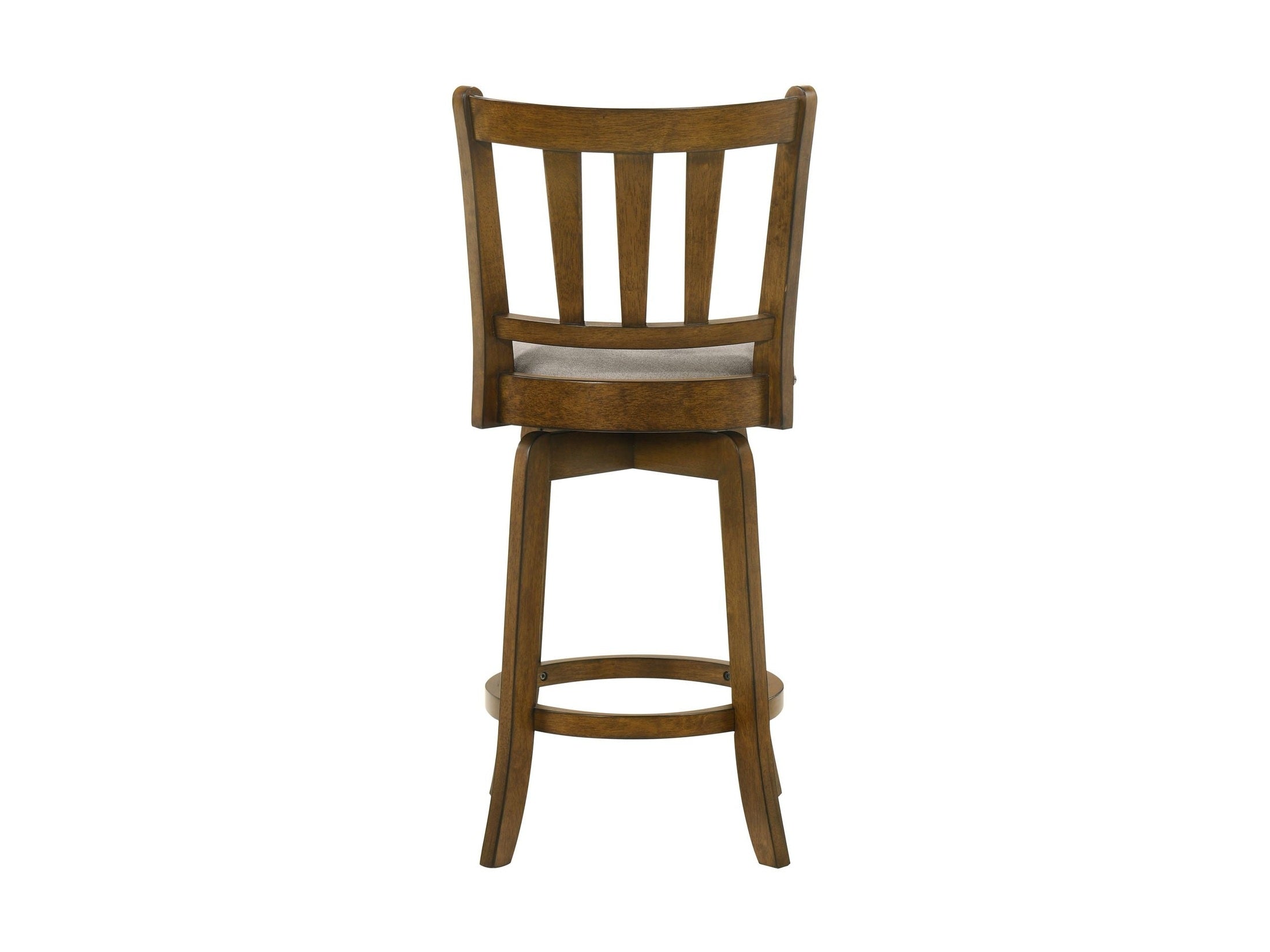 Wren - Modern Farmhouse Swivel Wood Counter Height Kitchen Bar Stool
