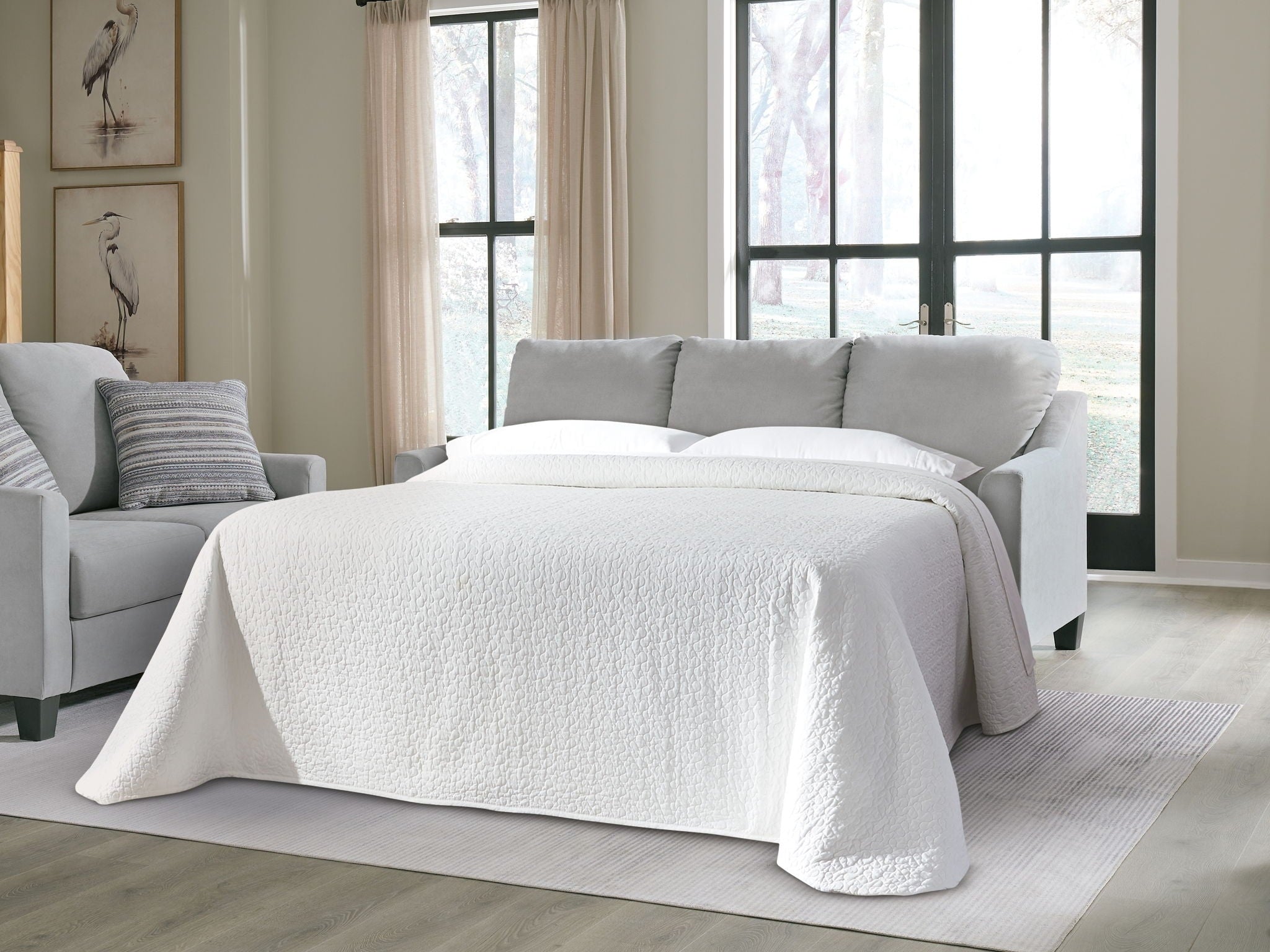 Adlai - Queen Sofa Sleeper - Shadow