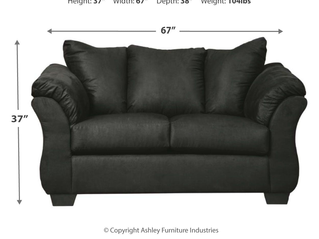 Darcy - Stationary Loveseat