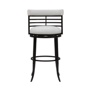Telia - Upholstered Swivel Bar Height Barstool