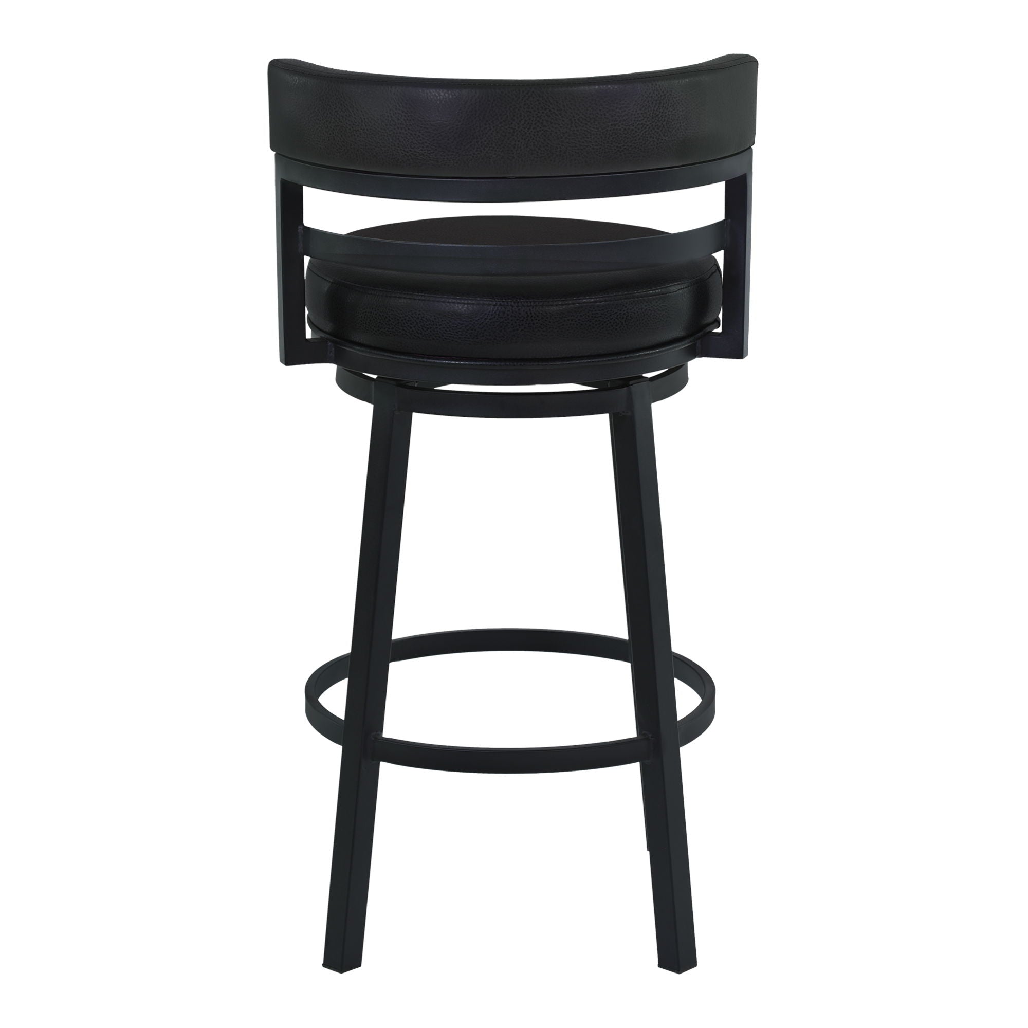 Titana - Swivel Barstool - Black Finish