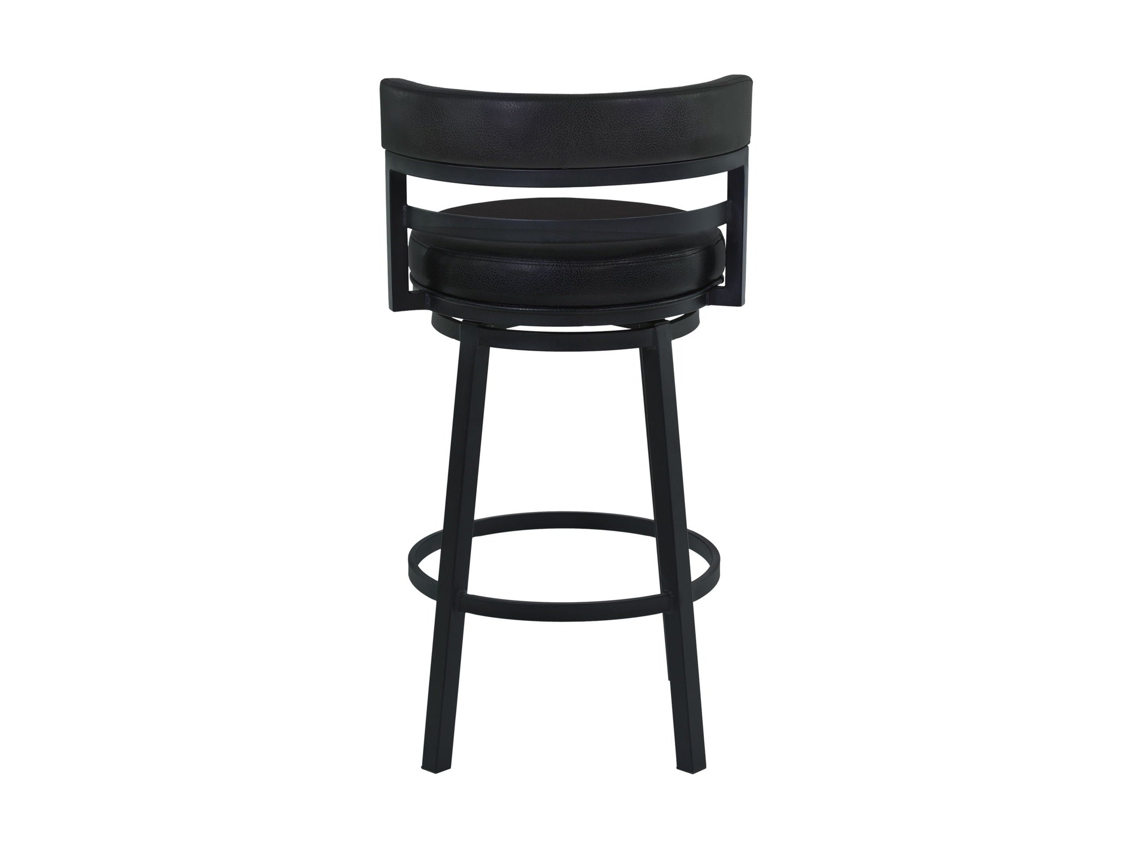 Titana - Swivel Barstool - Black Finish