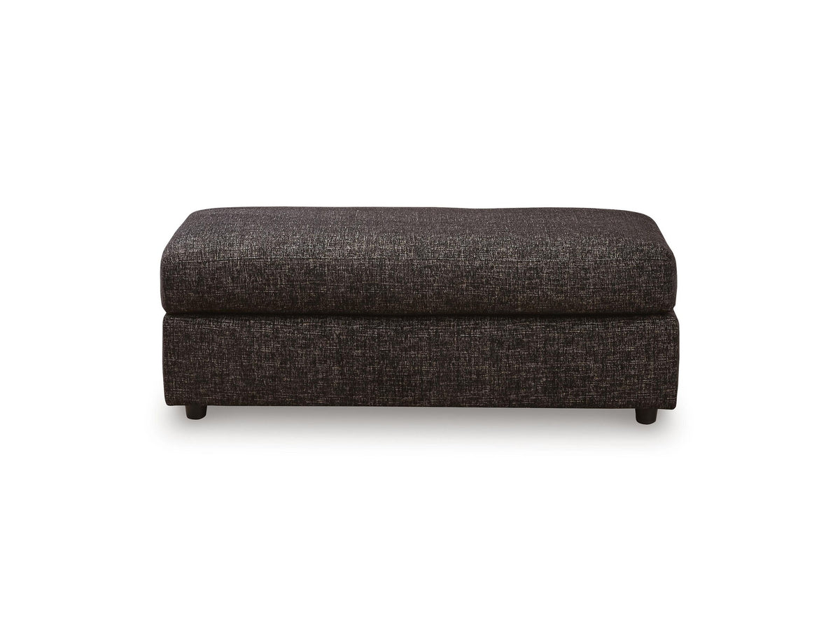 Lentiz - Oversized Accent Ottoman - Onyx