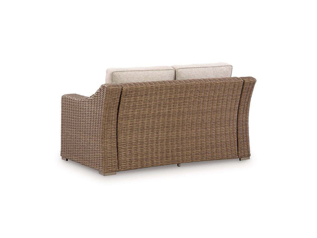 Laguna Heights - Loveseat With Cushion - Beige