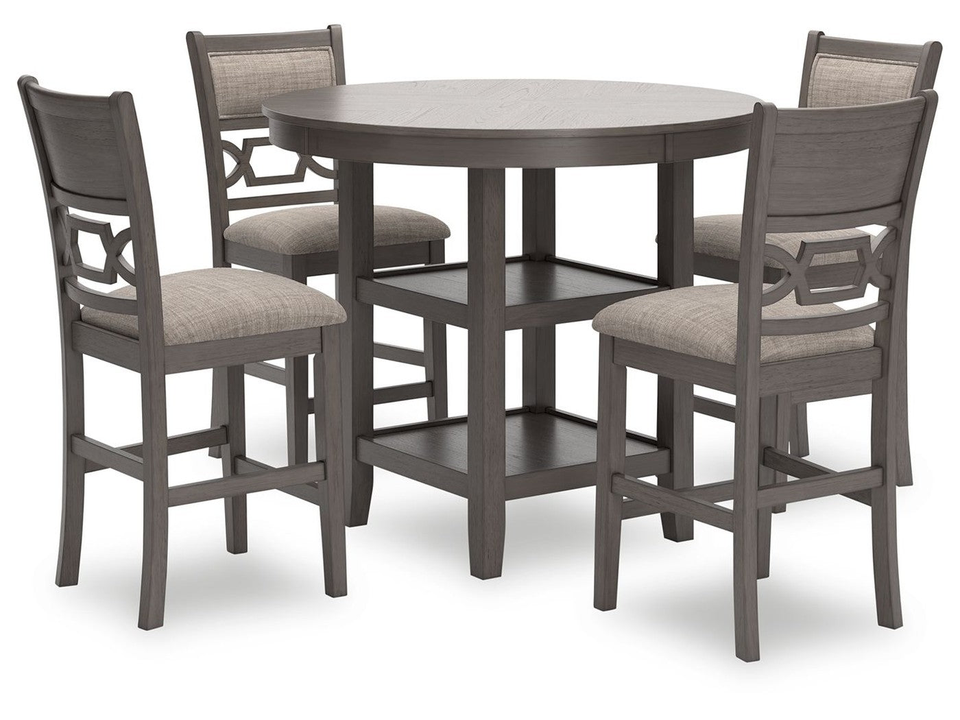 Wrenning - Drm Counter Table Set (Set of 5) - Gray