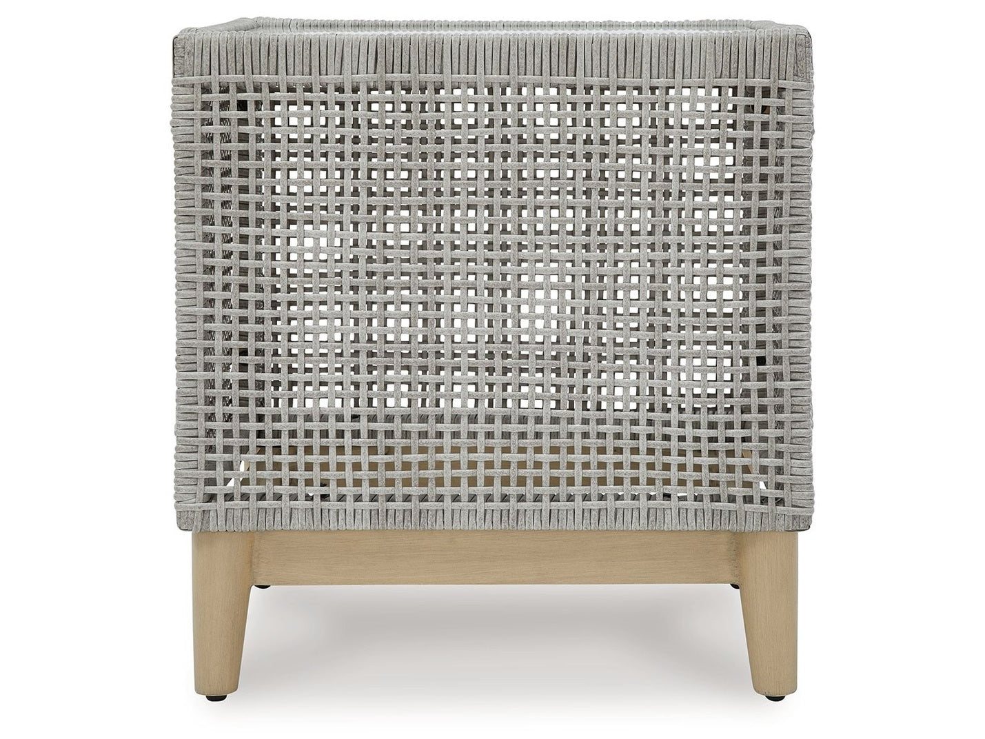 Seton Creek - Square End Table - Gray