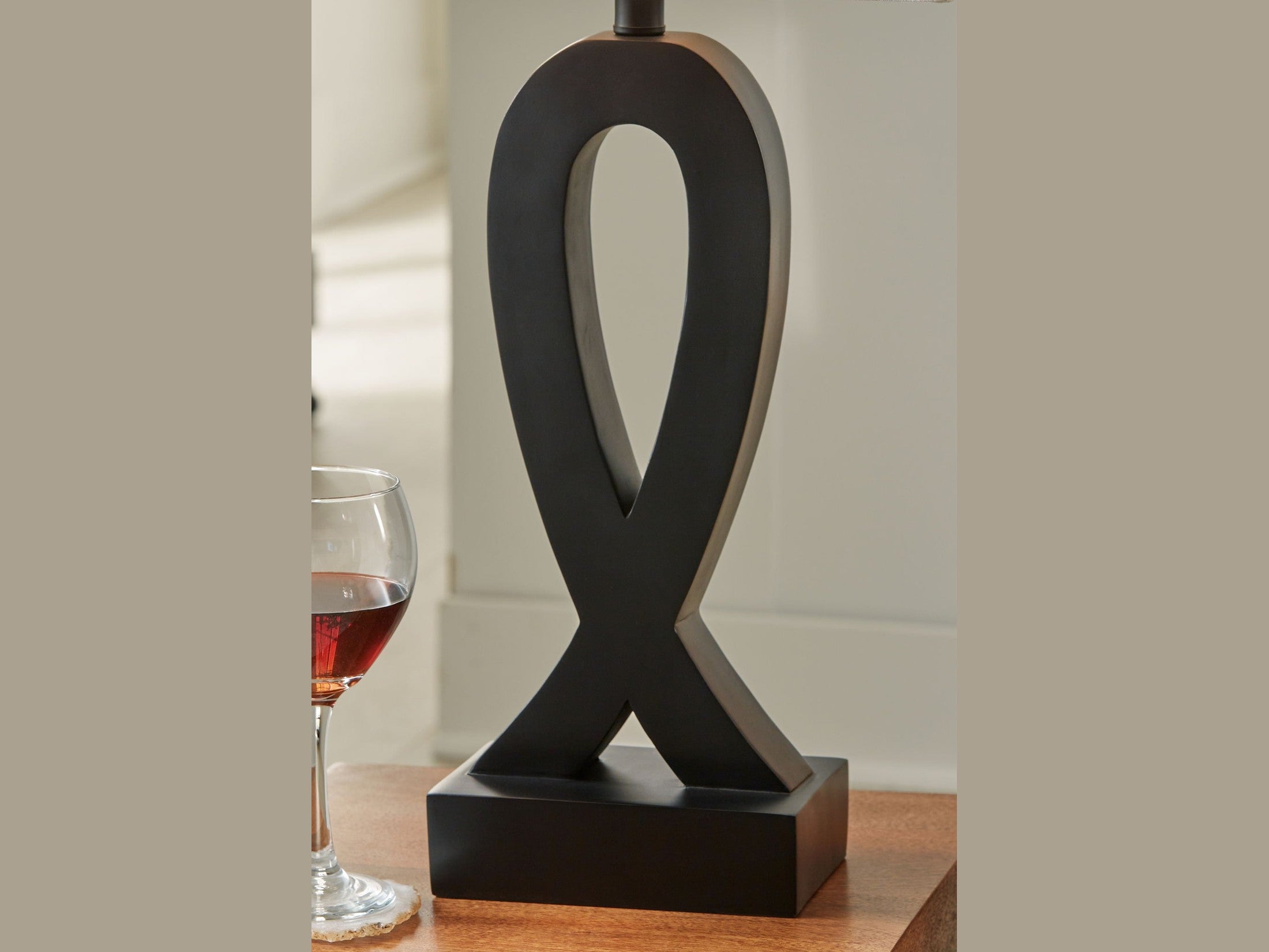 Markellton - Poly Table Lamp (Set of 2) - Black