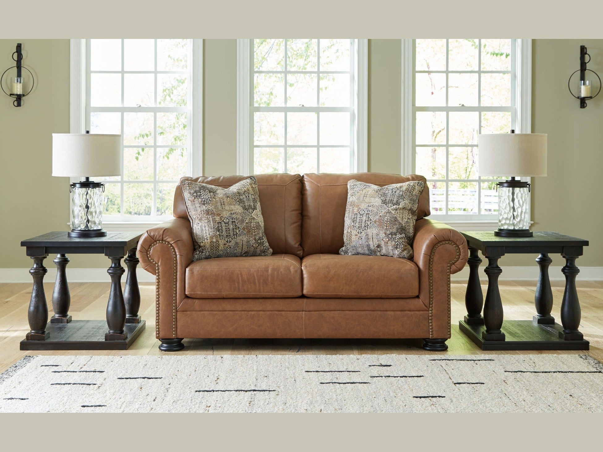 Carianna - Loveseat - Caramel