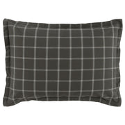 Hudson - Standard Sham - Plaid Gray