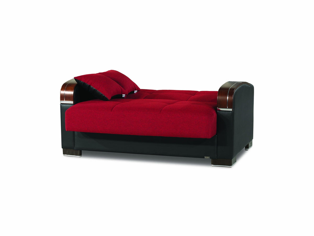 Ottomanson Mobimax - Upholstered Convertible Loveseat With Storage