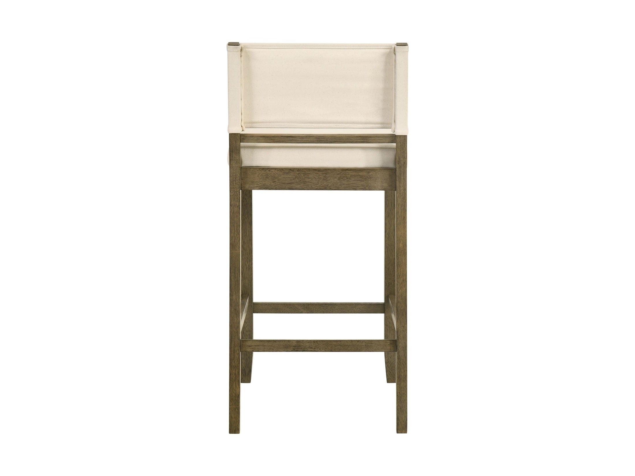 Yaneli - Contemporary Natural Wood Bar Height Kitchen Bar Stool