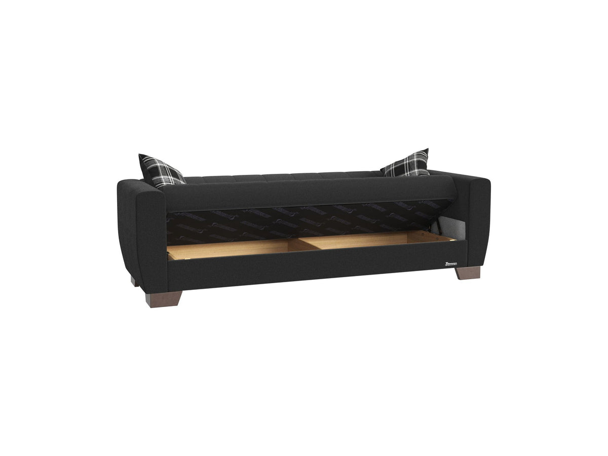 Ottomanson Barato - Upholstered Convertible Sofabed With Storage
