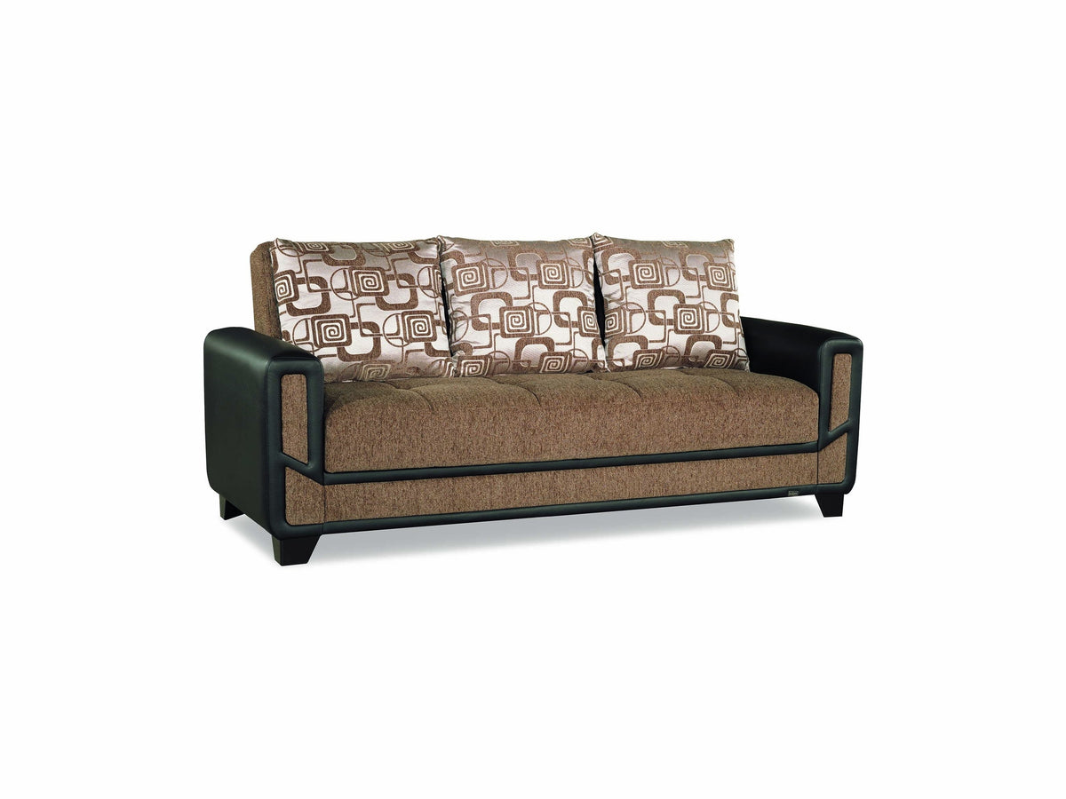 Ottomanson Mondo Modern - Upholstered Convertible Sofabed With Storage