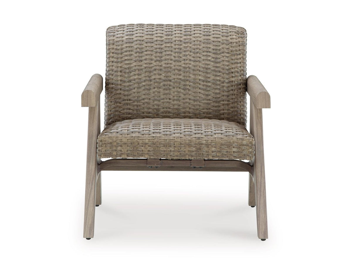 Cliff Trails - Rocking Lounge Chair - Beige