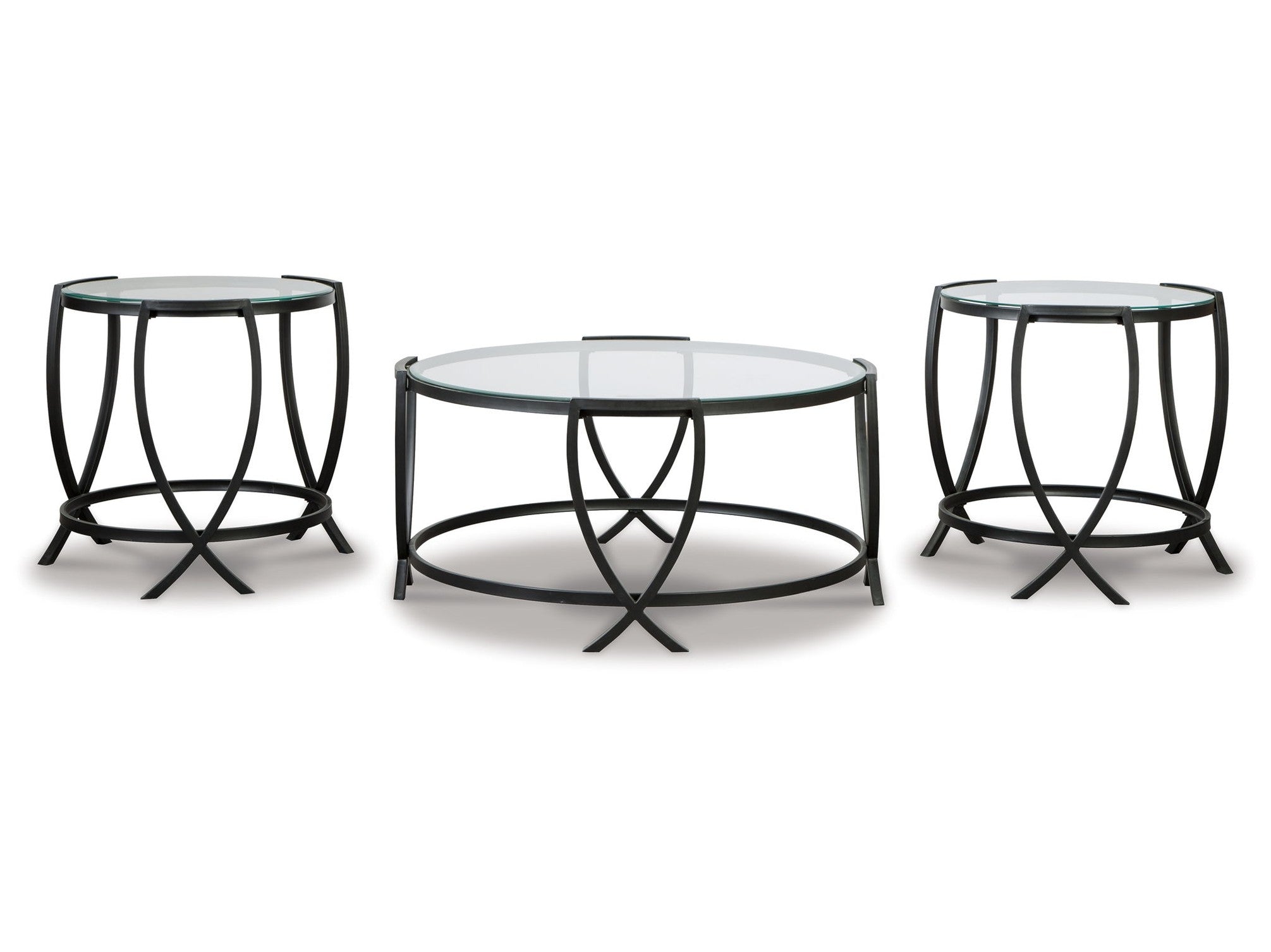 Tarrin - Occasional Table Set (Set of 3) - Black