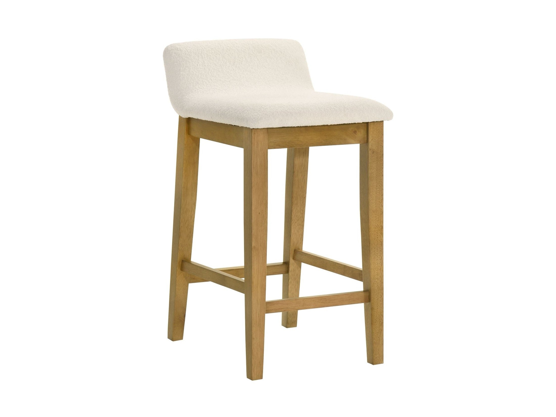 Annikah - Modern Transitional Wood Counter Height Kitchen Bar Stool