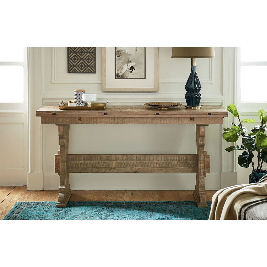 Hammary Hidden Treasures Trestle Flip Top Table