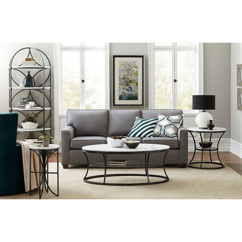 Hammary Impact Small Round Accent Table