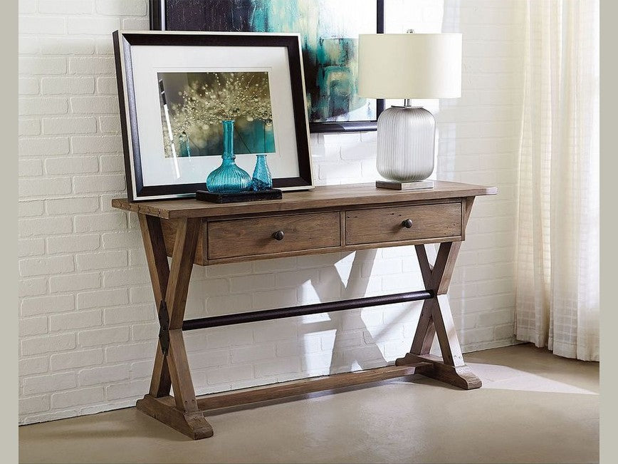 Hammary Reclamation Place Wood Sofa Table