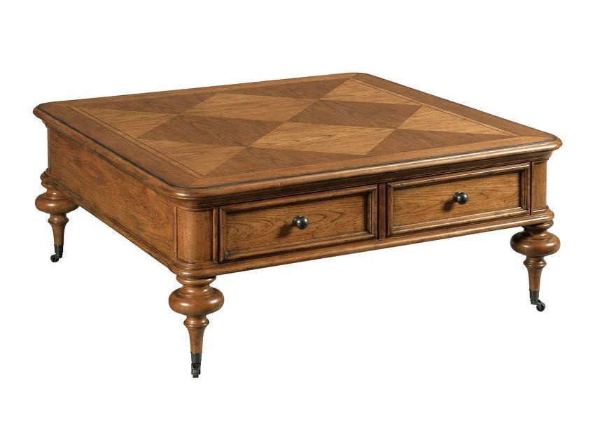 American Drew Berkshire Pearson Square Cocktail Table