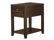 Hammary Downtown Chairside Table-Espresso