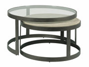 Hammary Concrete Nesting Coffee Tables
