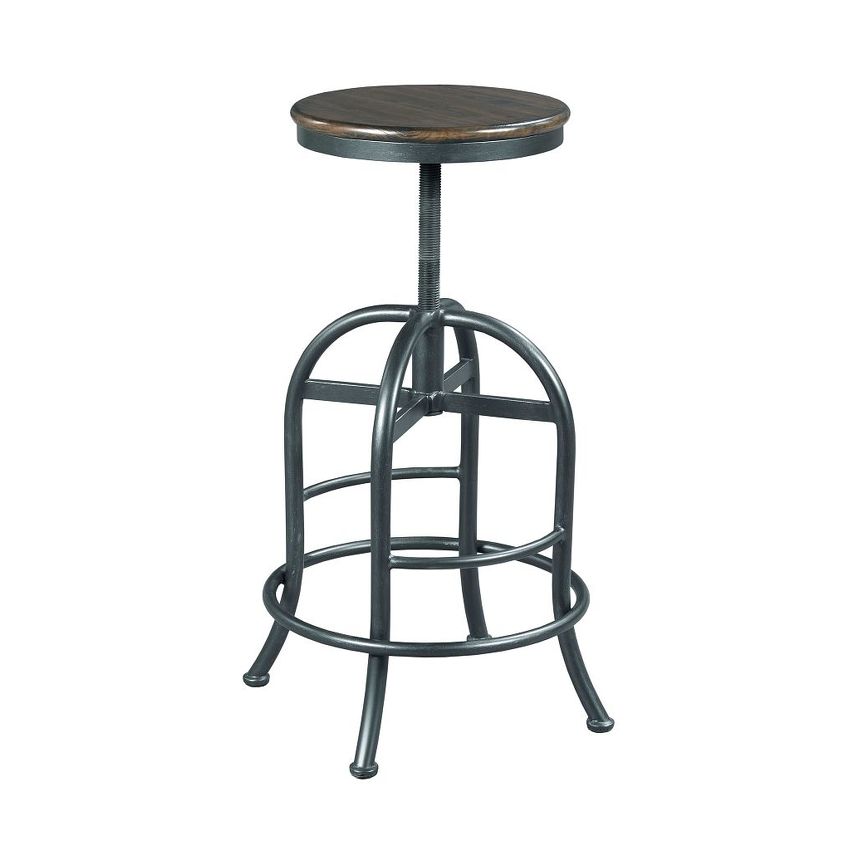 Hammary Hidden Treasures Adjustable Height Pub Stool