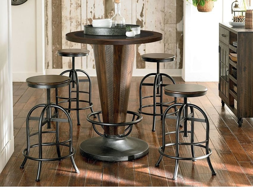 Hammary Hidden Treasures Adjustable Height Pub Stool