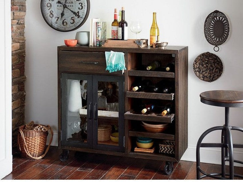 Hammary Hidden Treasures Bar Trolley
