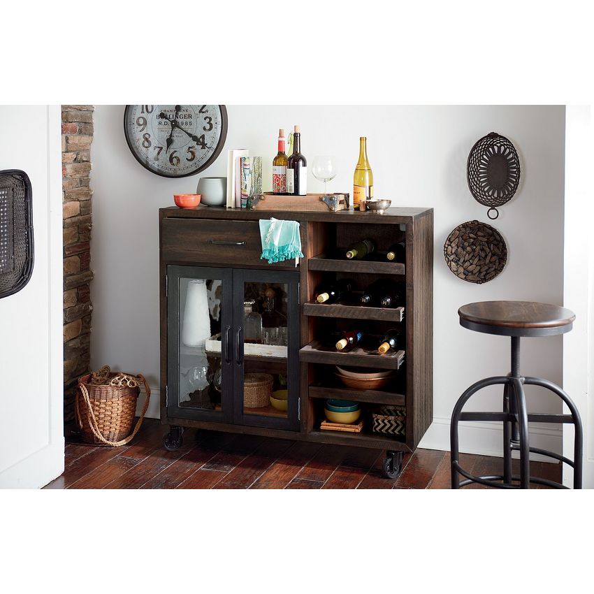 Hammary Hidden Treasures Bar Trolley