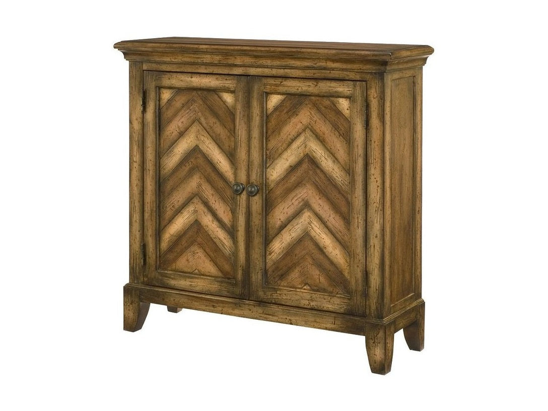 Hammary Hidden Treasures Chevron Cabinet