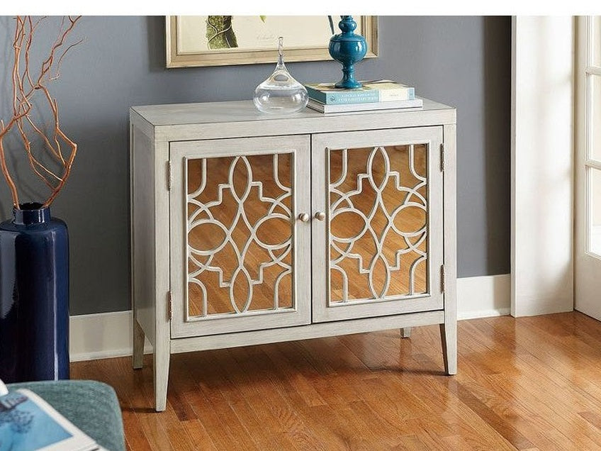 Hammary Hidden Treasures Mirrored Door Cabinet