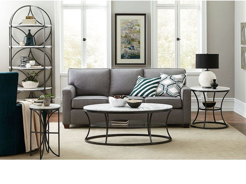Hammary Impact Oval Coffee Table